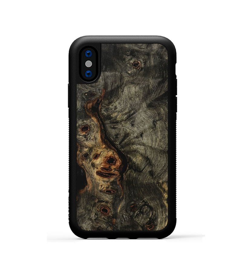 iPhone Xs Wood Phone Case - Brianna (Wood Burl, 733740)