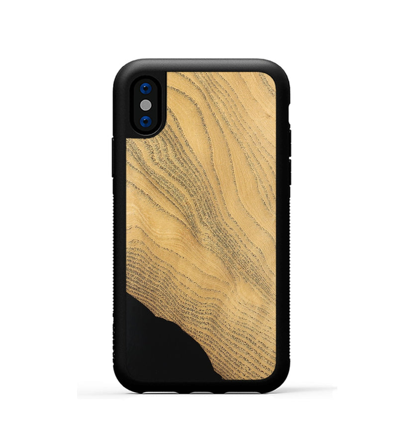 iPhone Xs Wood Phone Case - Jeane (Wood Burl, 733741)