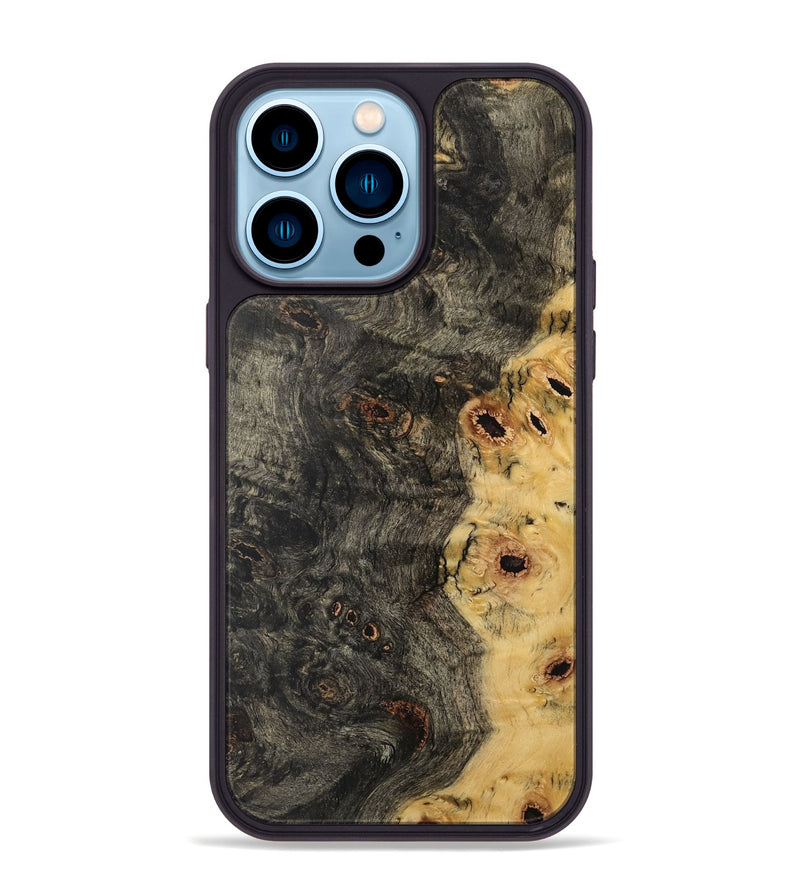 iPhone 14 Pro Max Wood Phone Case - Vanny (Wood Burl, 733742)