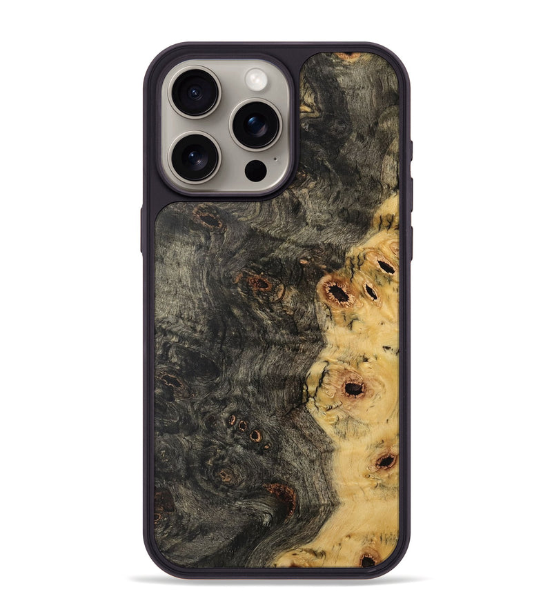 iPhone 15 Pro Max Wood Phone Case - Vanny (Wood Burl, 733742)