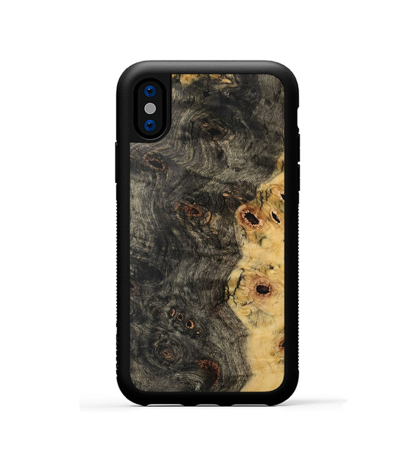 iPhone Xs Wood Phone Case - Vanny (Wood Burl, 733742)