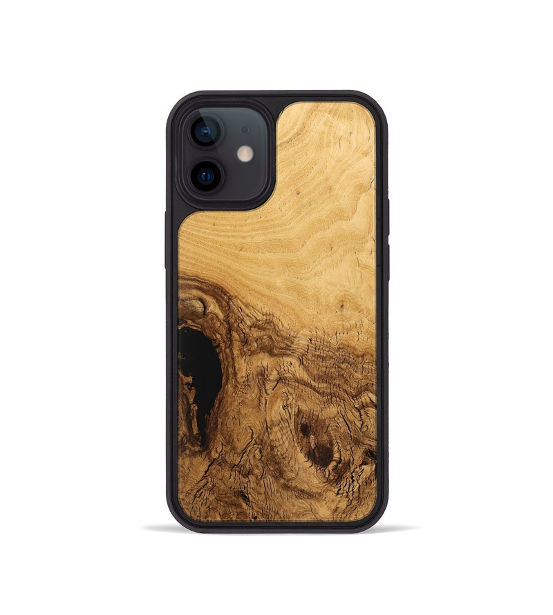 iPhone 12 mini Wood Phone Case - Tierney (Wood Burl, 733743)