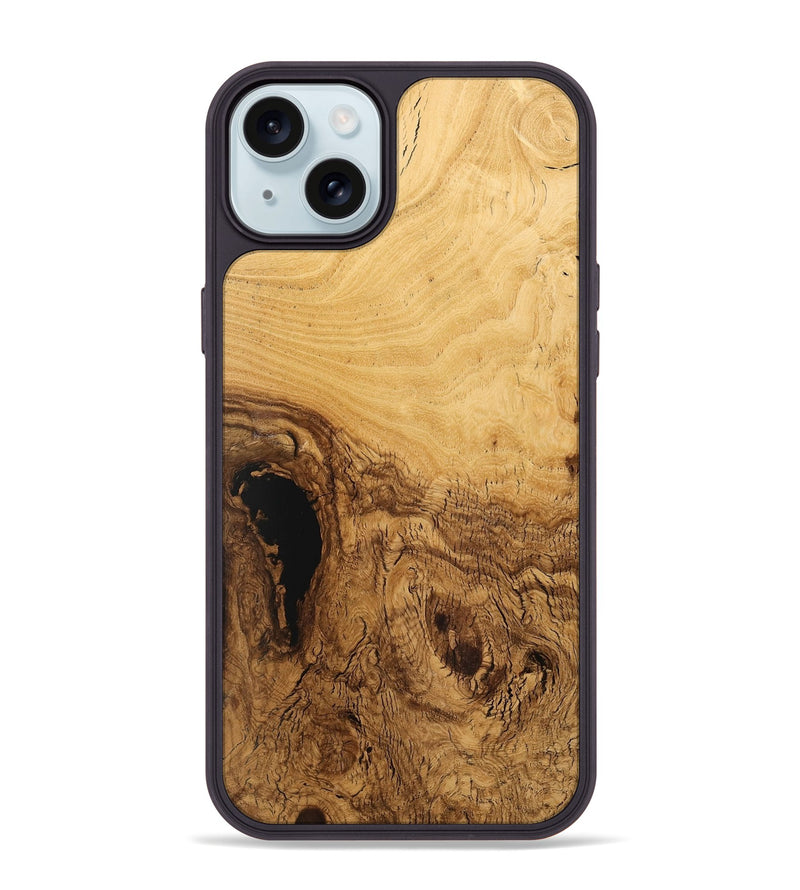 iPhone 15 Plus Wood Phone Case - Tierney (Wood Burl, 733743)