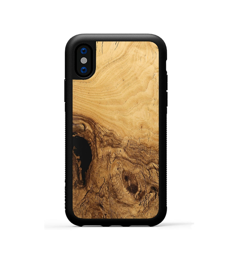 iPhone Xs Wood Phone Case - Tierney (Wood Burl, 733743)