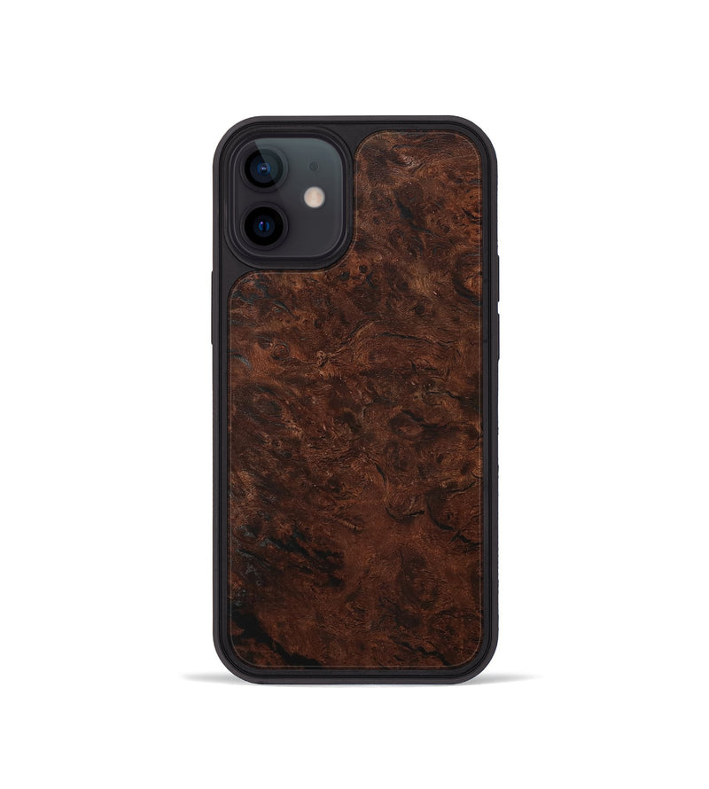 iPhone 12 mini Wood Phone Case - Meena (Wood Burl, 733744)