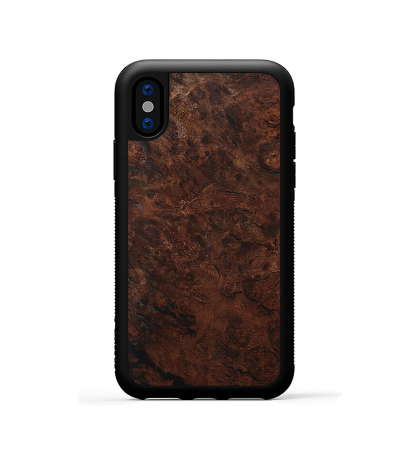 iPhone Xs Wood Phone Case - Meena (Wood Burl, 733744)