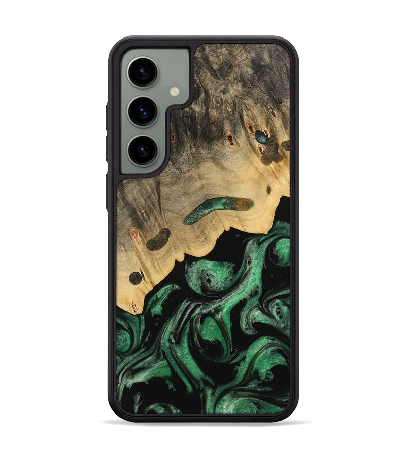 Galaxy S24 Plus Wood Phone Case - Freddie (Green, 733745)