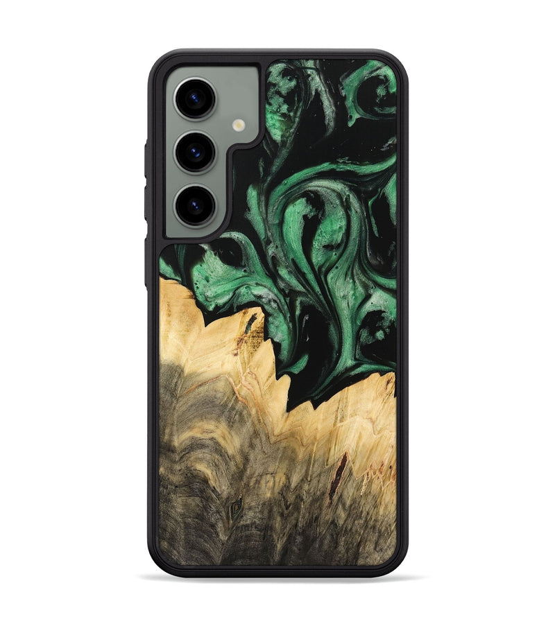 Galaxy S24 Plus Wood Phone Case - Haden (Green, 733747)