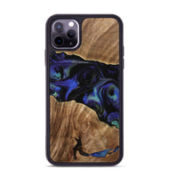 iPhone 11 Pro Max Wood Phone Case - Deirdre (Blue, 733750)