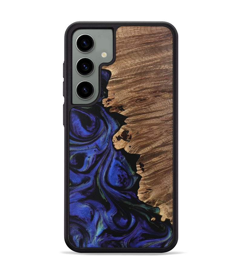 Galaxy S24 Plus Wood Phone Case - Tilly (Blue, 733753)