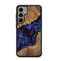 Galaxy S24 Plus Wood Phone Case - Rakhuma (Blue, 733756)