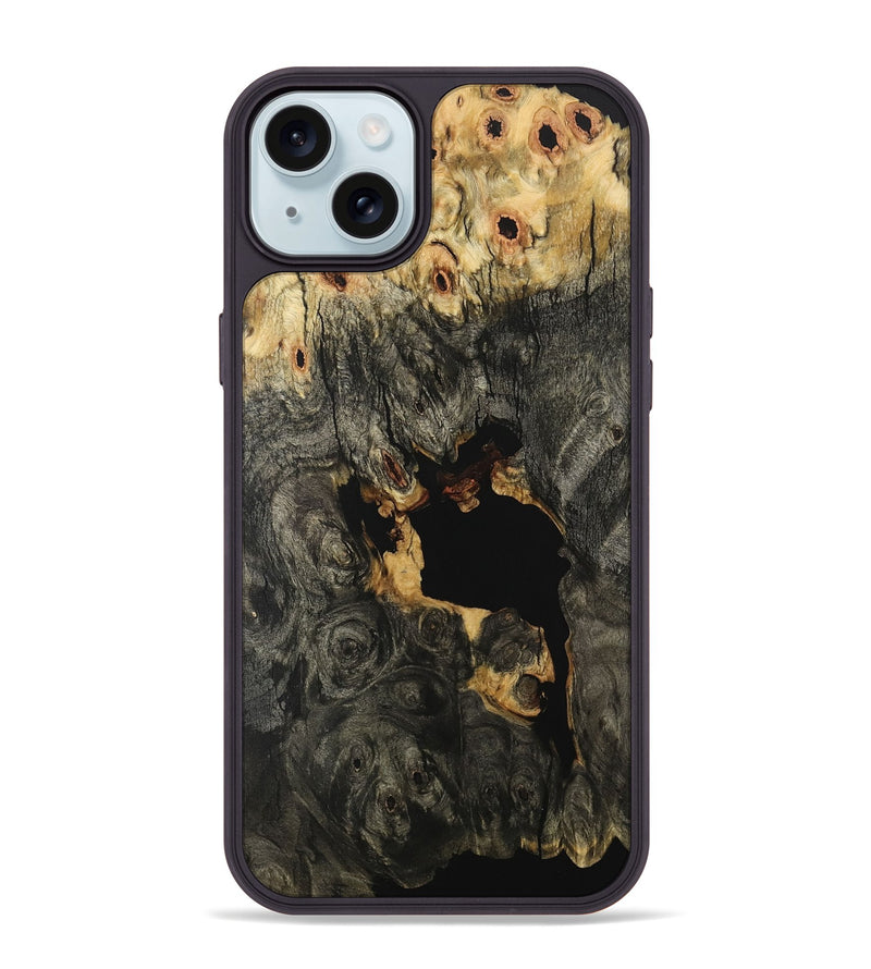 iPhone 15 Plus Wood Phone Case - Kamyar (Wood Burl, 733764)