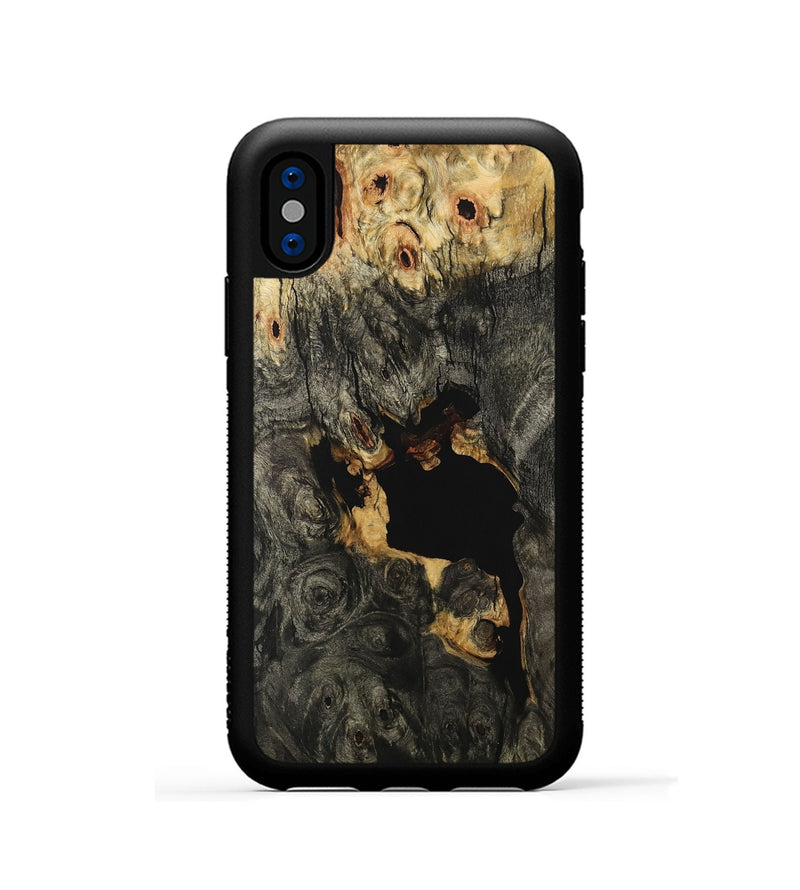 iPhone Xs Wood Phone Case - Kamyar (Wood Burl, 733764)