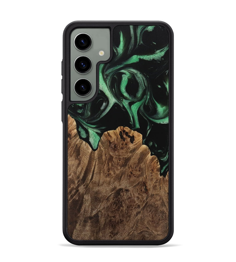 Galaxy S24 Plus Wood Phone Case - Flora (Green, 733769)