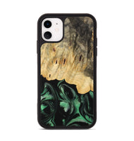 iPhone 11 Wood Phone Case - Janaya (Green, 733770)