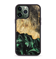 iPhone 13 Pro Max Wood Phone Case - Janaya (Green, 733770)