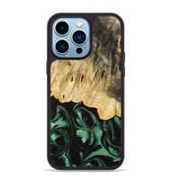 iPhone 14 Pro Max Wood Phone Case - Janaya (Green, 733770)