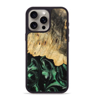 iPhone 15 Pro Max Wood Phone Case - Janaya (Green, 733770)