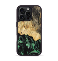 iPhone 16 Pro Wood Phone Case - Janaya (Green, 733770)