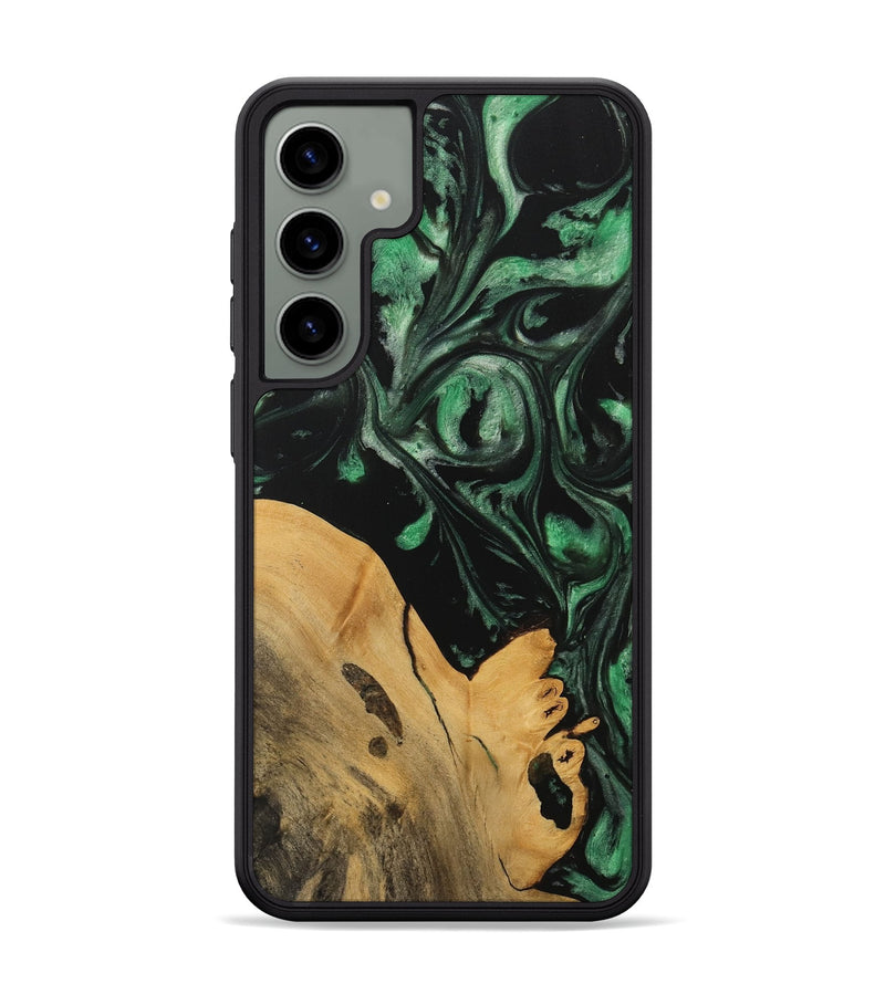 Galaxy S24 Plus Wood Phone Case - Prince (Green, 733771)