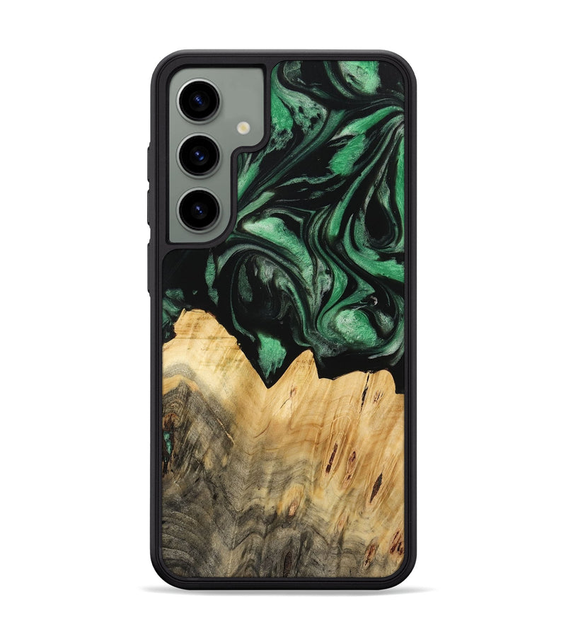 Galaxy S24 Plus Wood Phone Case - Simonne (Green, 733773)