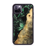 iPhone 11 Pro Max Wood Phone Case - Sarrah (Green, 733774)