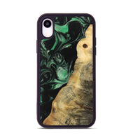 iPhone Xr Wood Phone Case - Sarrah (Green, 733774)