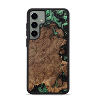 Galaxy S24 Plus Wood Phone Case - Mattie (Green, 733780)