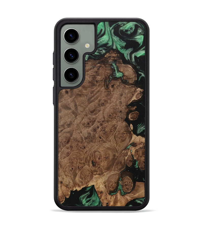 Galaxy S24 Plus Wood Phone Case - Mattie (Green, 733780)