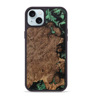 iPhone 15 Plus Wood Phone Case - Mattie (Green, 733780)