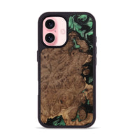 iPhone 16 Wood Phone Case - Mattie (Green, 733780)