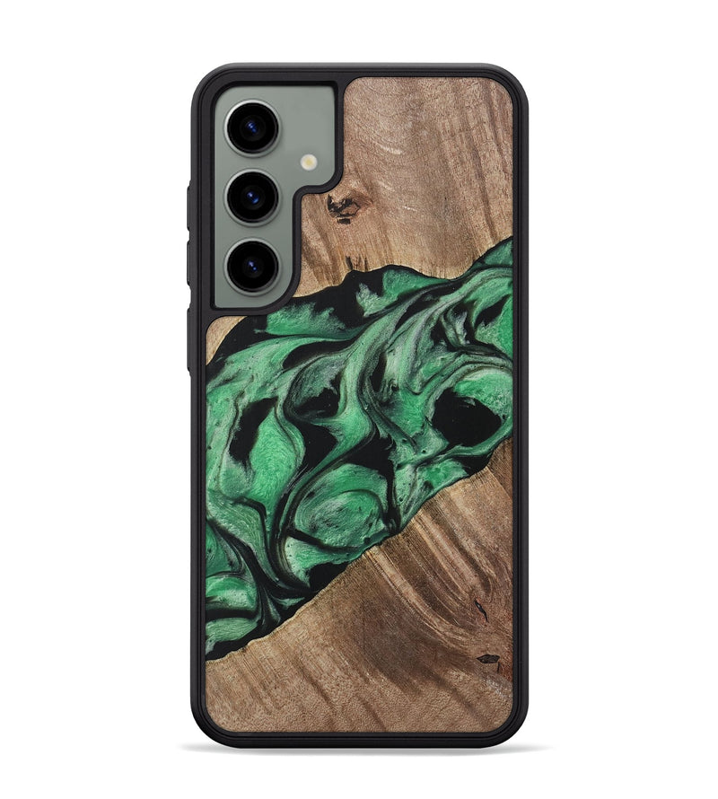 Galaxy S24 Plus Wood Phone Case - Linea (Green, 733783)