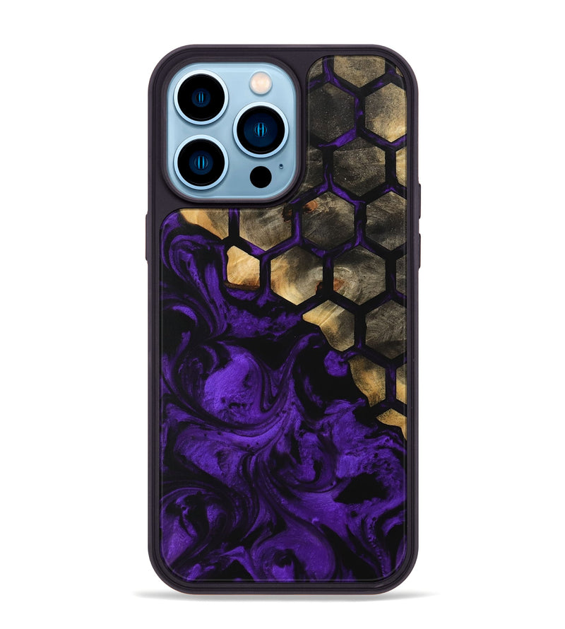 iPhone 14 Pro Max Wood Phone Case - Aeriell (Pattern, 733791)