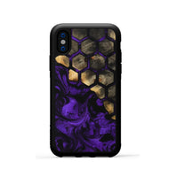 iPhone Xs Wood Phone Case - Aeriell (Pattern, 733791)