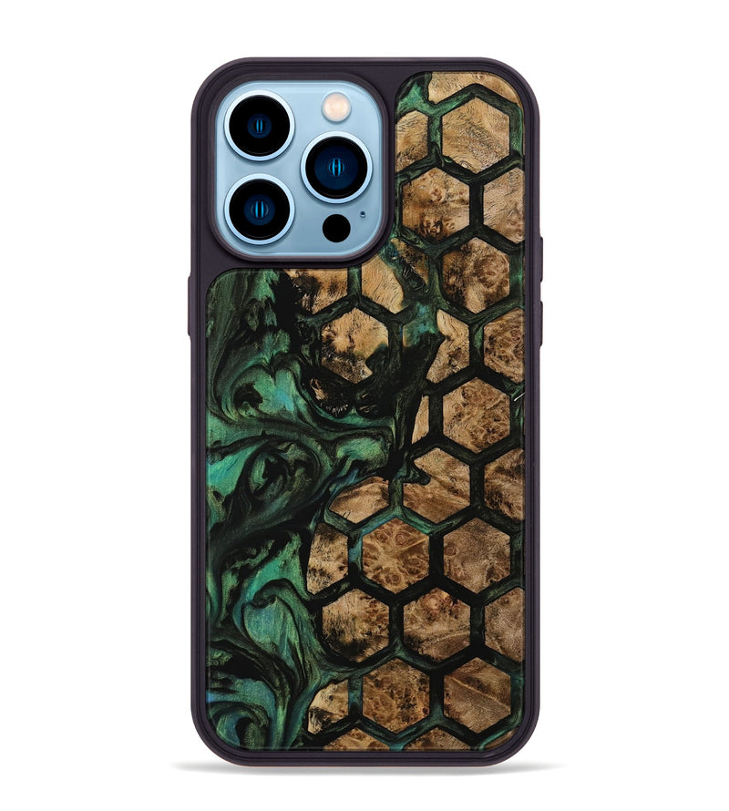 iPhone 14 Pro Max Wood Phone Case - Dale (Pattern, 733807)