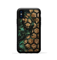 iPhone Xs Wood Phone Case - Dale (Pattern, 733807)