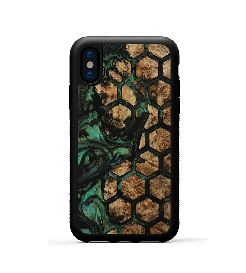 iPhone Xs Wood Phone Case - Dale (Pattern, 733807)