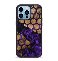 iPhone 14 Pro Max Wood Phone Case - Norita (Pattern, 733808)