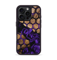 iPhone 16 Pro Wood Phone Case - Norita (Pattern, 733808)