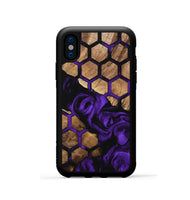 iPhone Xs Wood Phone Case - Norita (Pattern, 733808)