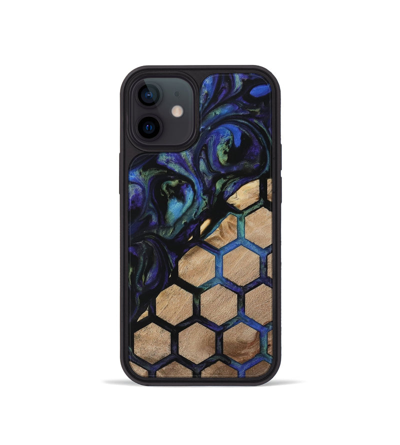 iPhone 12 mini Wood Phone Case - Dasya (Pattern, 733809)