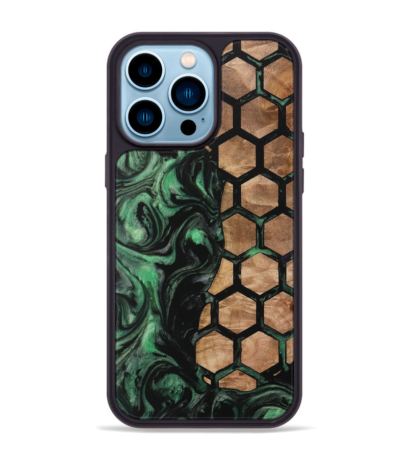 iPhone 14 Pro Max Wood Phone Case - Gateway (Pattern, 733815)