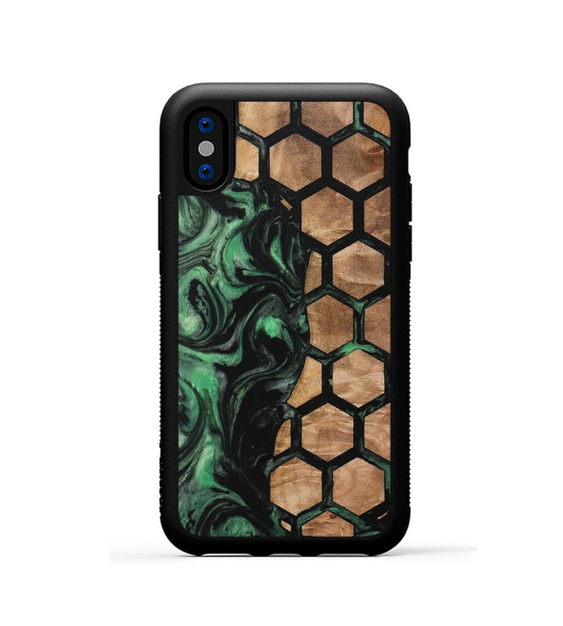 iPhone Xs Wood Phone Case - Gateway (Pattern, 733815)