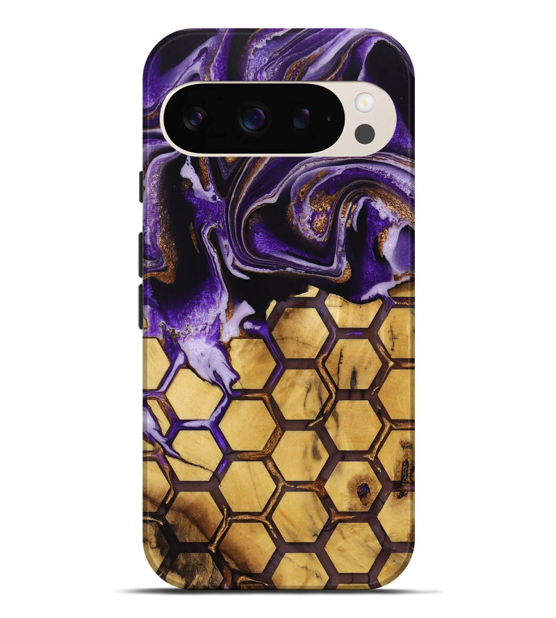 Pixel 9 Pro XL Wood Live Edge Phone Case - Harm (Pattern, 733832)