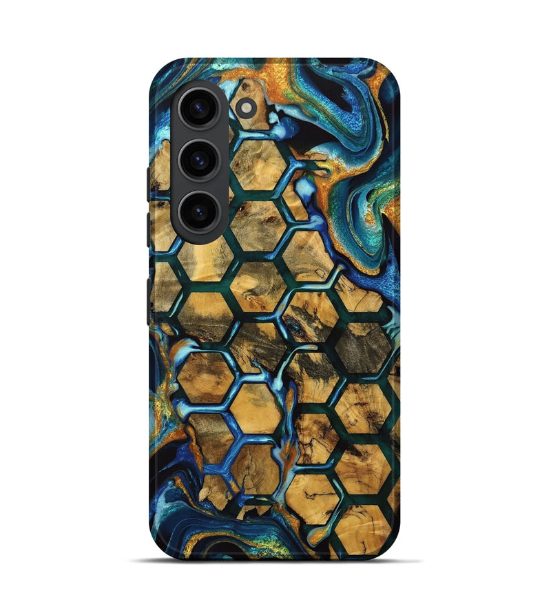 Galaxy S23 Wood Live Edge Phone Case - Rijn (Pattern, 733839)