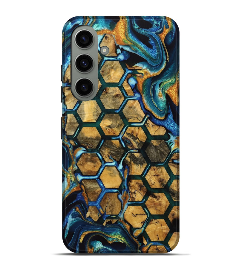 Galaxy S24 Plus Wood Live Edge Phone Case - Rijn (Pattern, 733839)