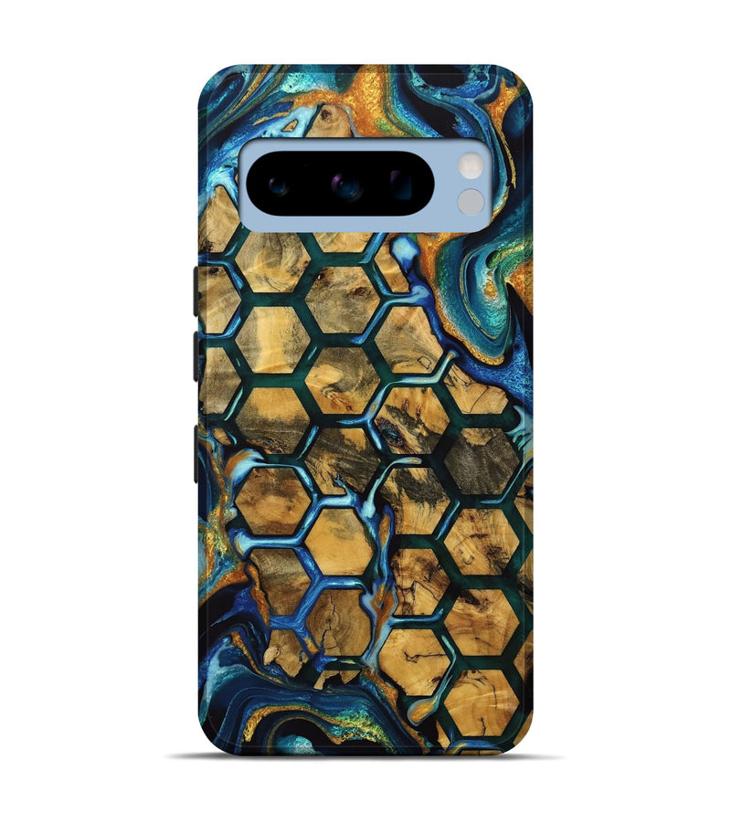 Pixel 8 Pro Wood Live Edge Phone Case - Rijn (Pattern, 733839)