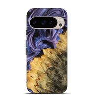 Pixel 9 Wood Live Edge Phone Case - Halina (Purple, 733840)