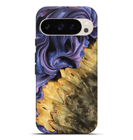 Pixel 9 Pro XL Wood Live Edge Phone Case - Halina (Purple, 733840)