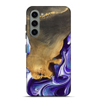 Galaxy S23 Plus Wood Live Edge Phone Case - Lukas (Purple, 733841)